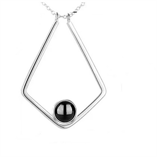 Personalized 100 Languages Projection Necklace Romantic Gift