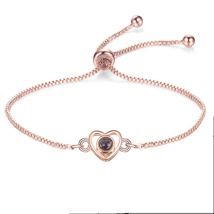 Love Projection Couple Bracelet Unique Niche Design