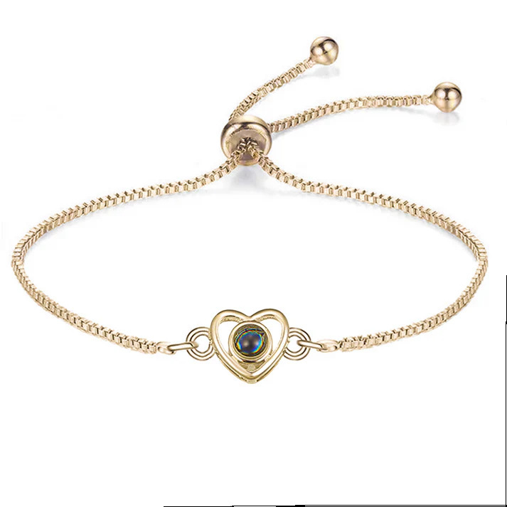 Love Projection Couple Bracelet Unique Niche Design