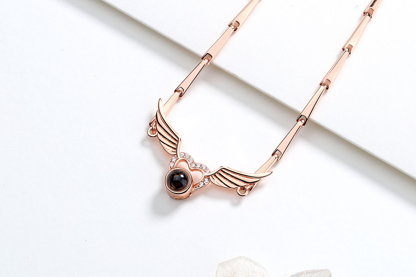 Angel Wings Projection Bracelet Personalized Photo Bracelet Gift