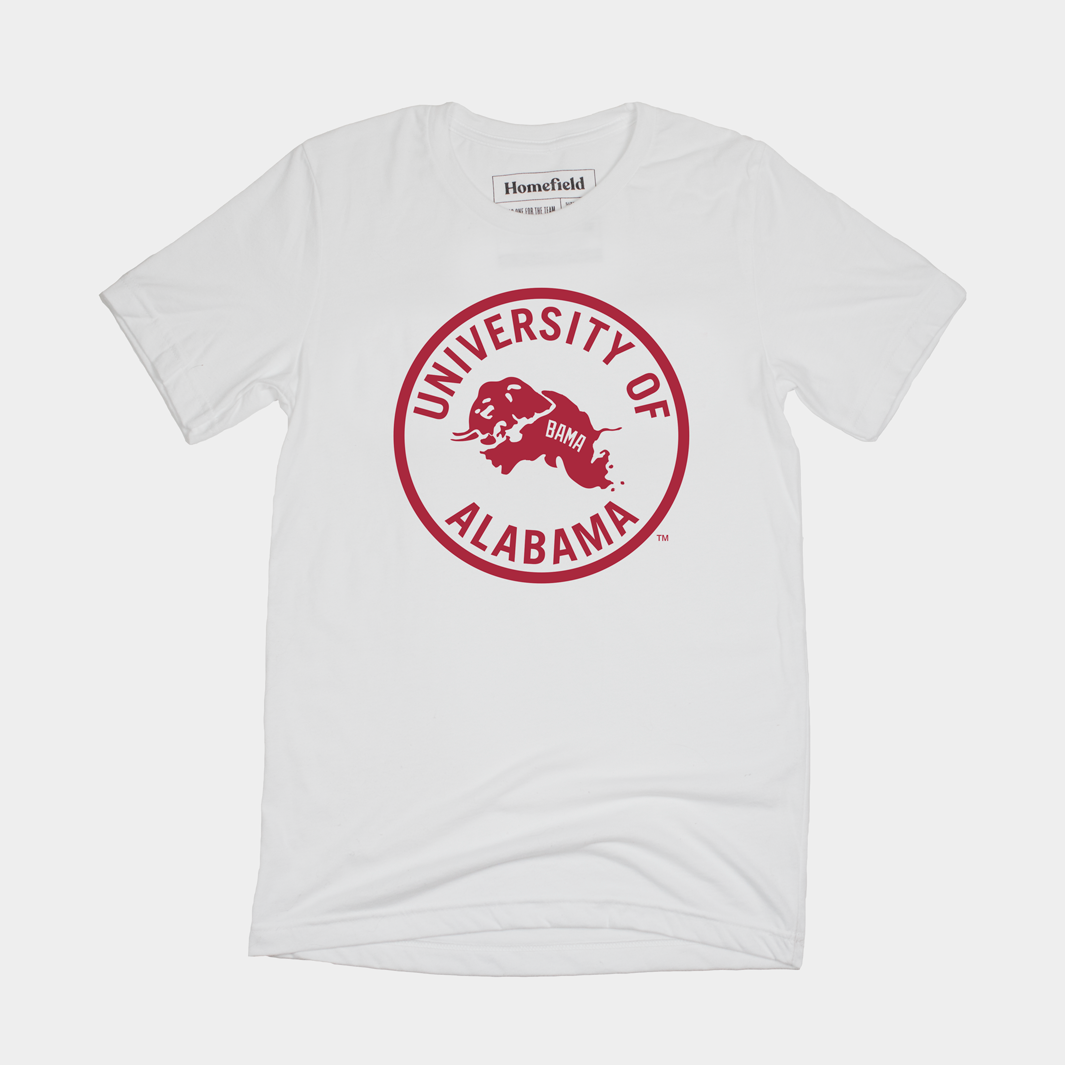 White Vintage 'Bama T-Shirt