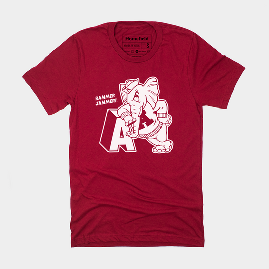 Vintage Alabama Rammer Jammer Mascot Tee