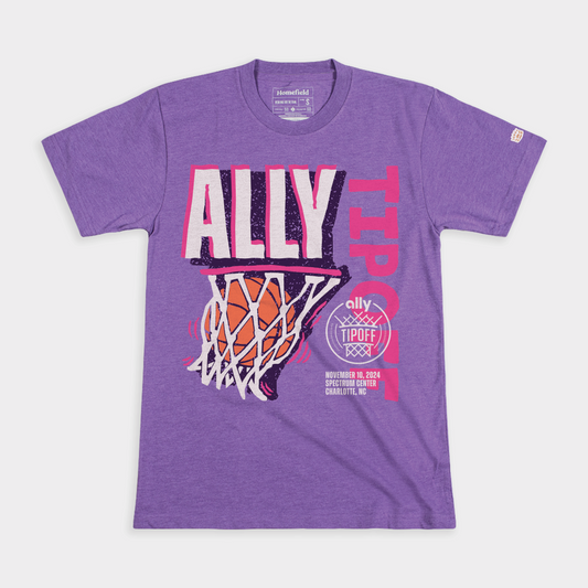 2024 Ally Tipoff Women's Basketball Tee