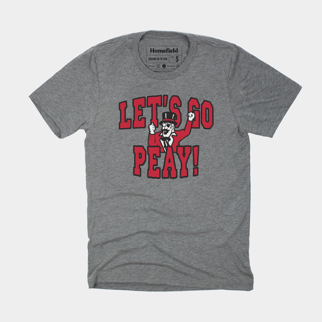 "Let's Go Peay!" Austin Peay Athletics Tee