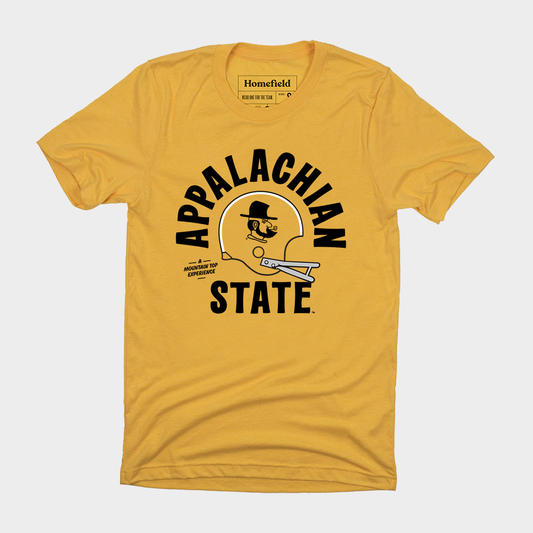 App State “Victory Yosef” Vintage Football Helmet Tee