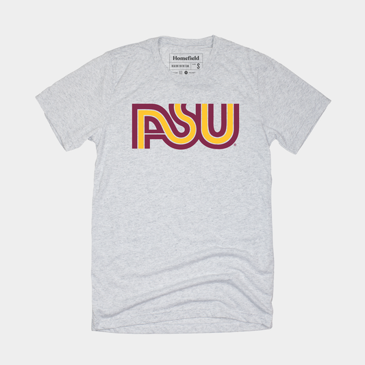 1970s "ASU" Logo Tee