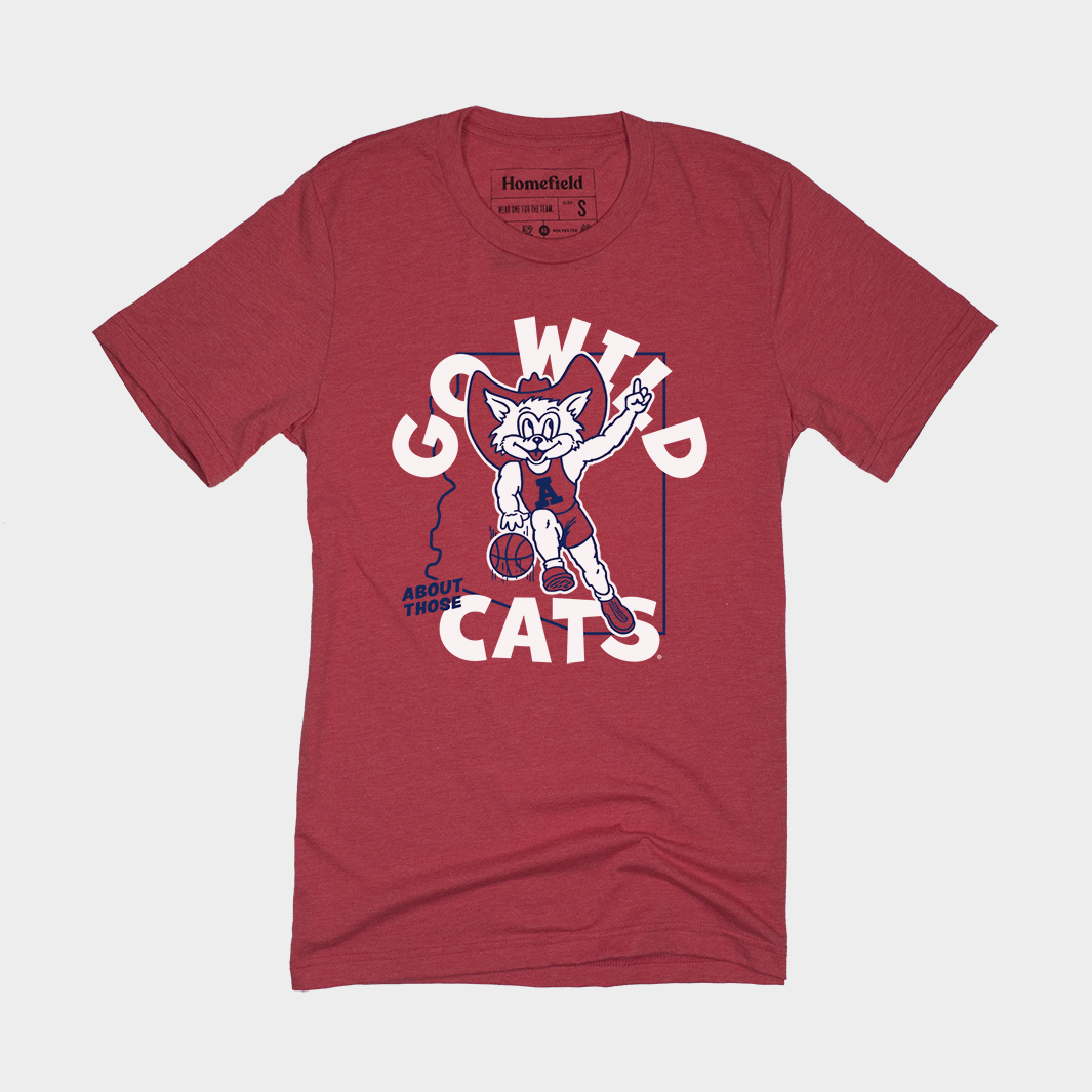 Vintage Arizona Go Wild About Those Cats Tee
