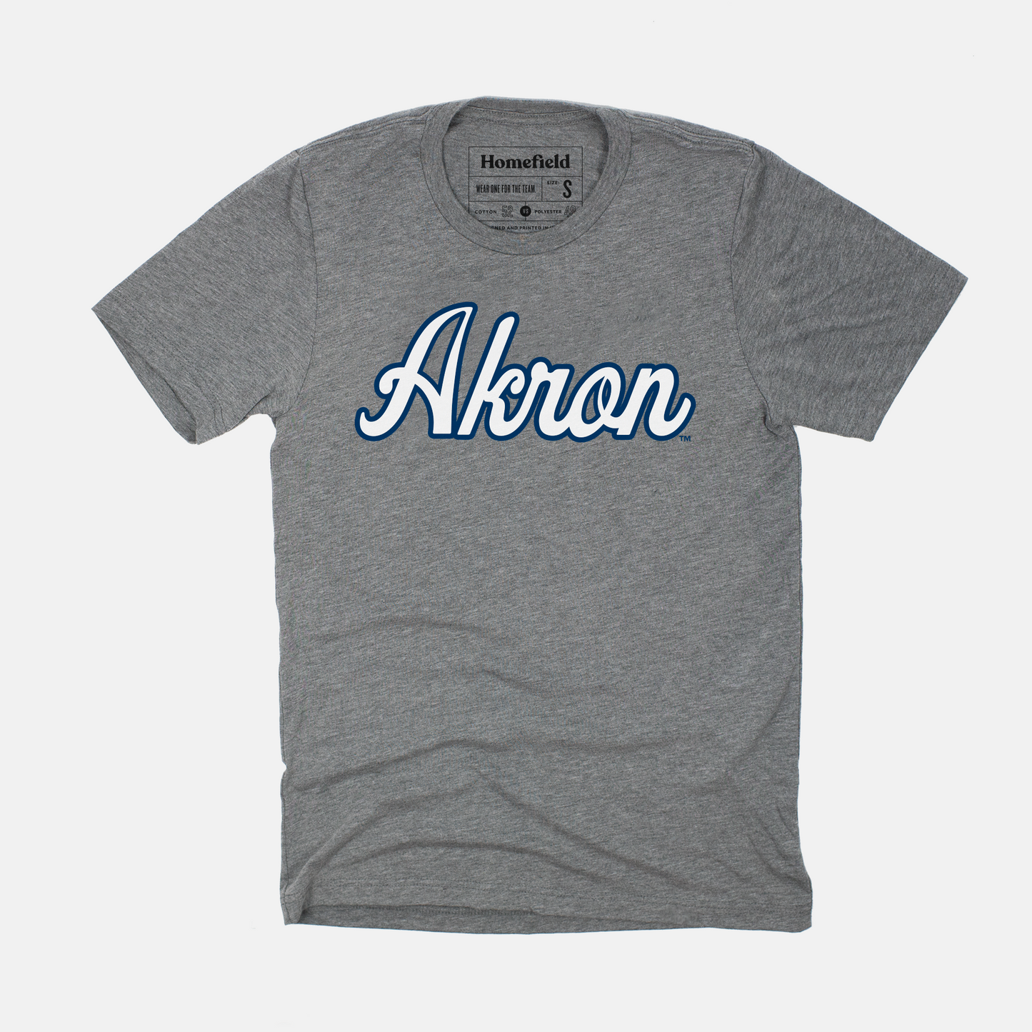 University of Akron Script Tee