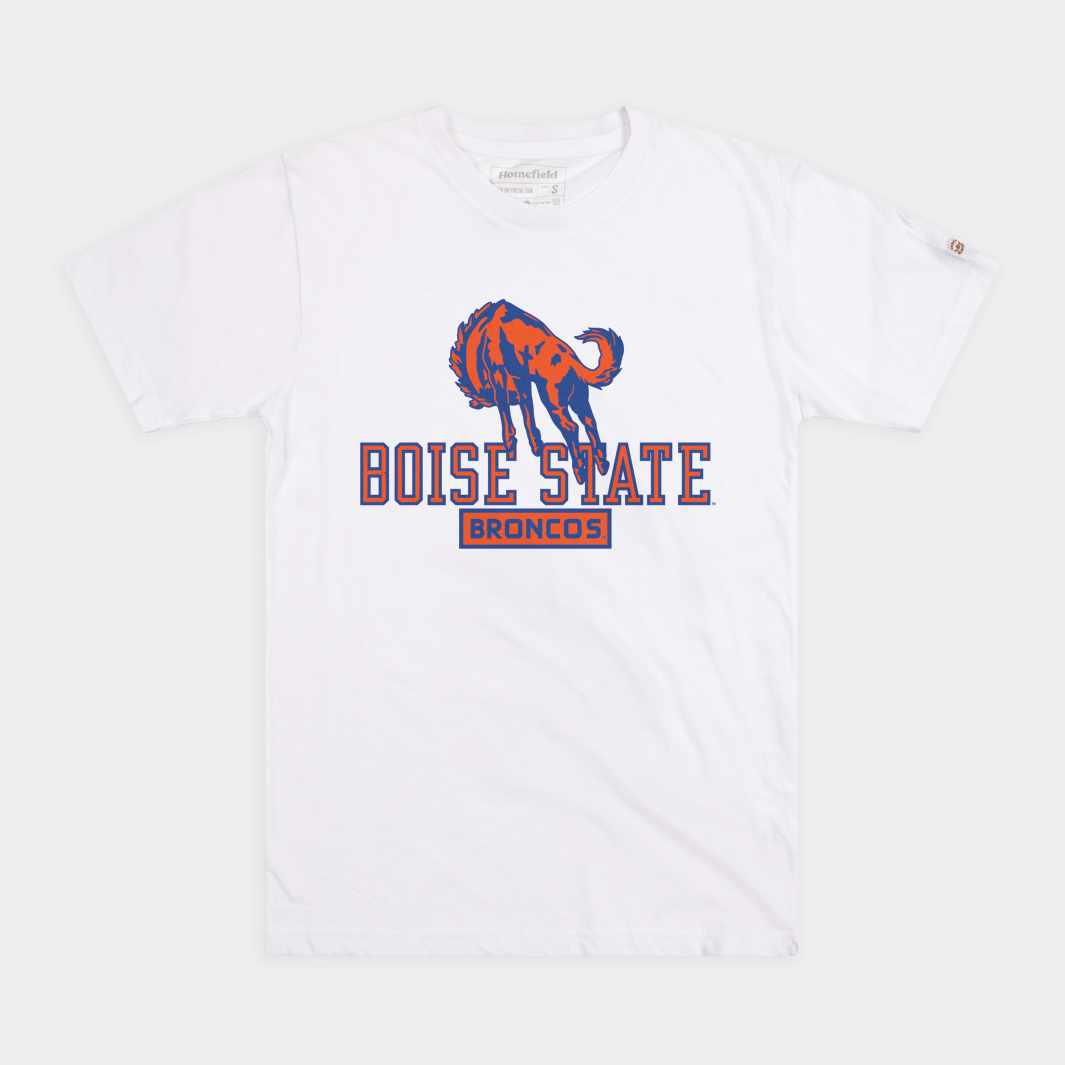 Boise State Vintage Bucking Bronco Tee