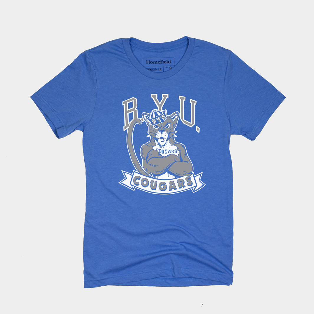 Vintage Brigham Young University Cougar Tee