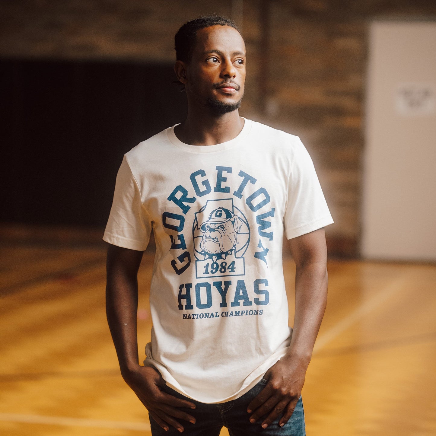 Georgetown Hoyas 1984 Basketball National Champs Tee