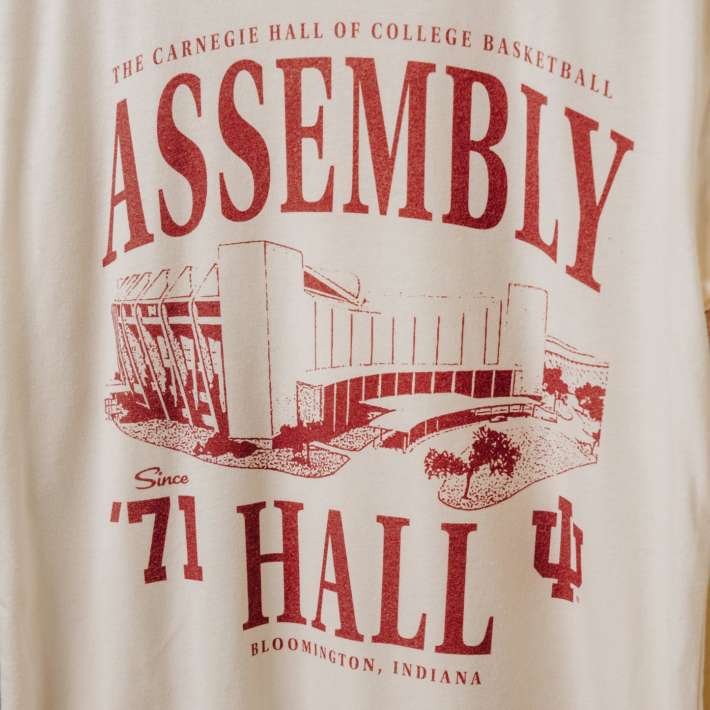 IU Assembly Hall 1971 Retro Tee