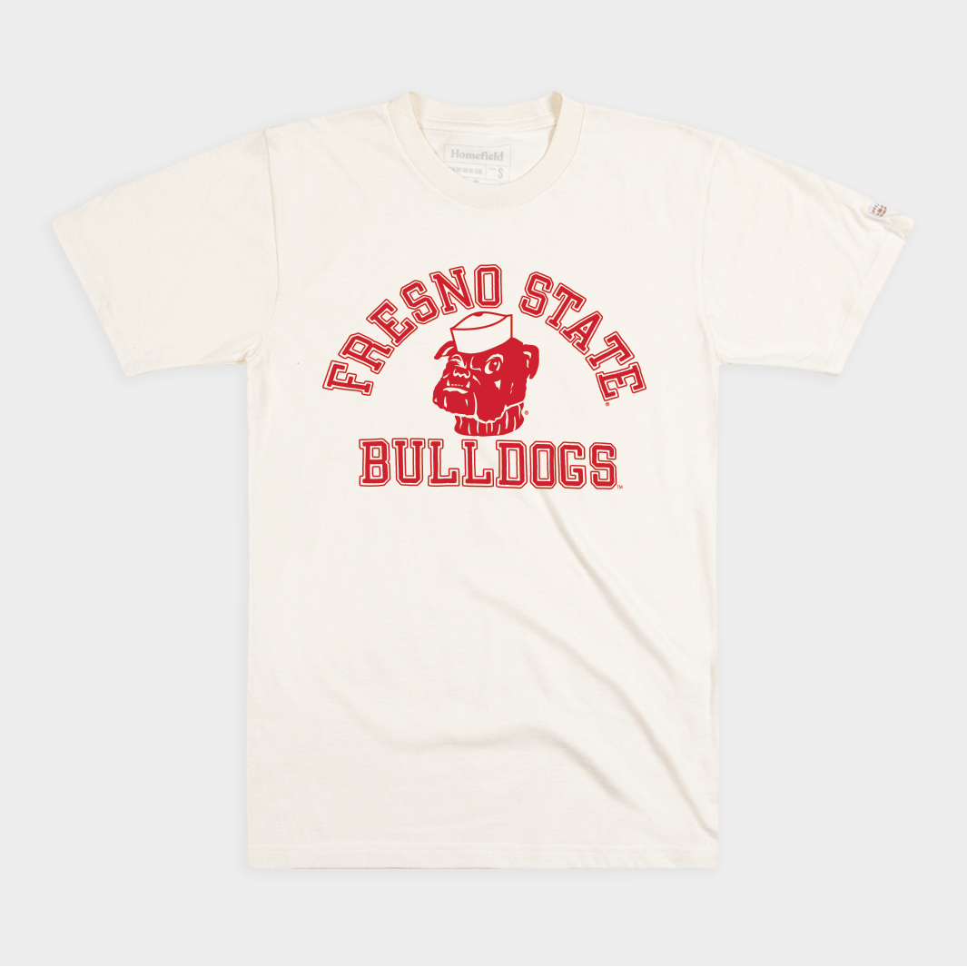 Fresno State Sailor Hat Bulldog Retro Tee
