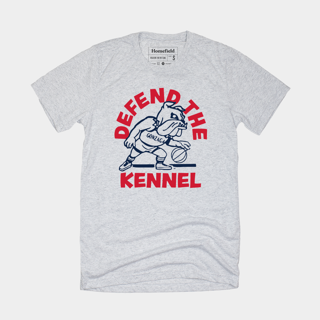 Vintage Defend the Kennel Gonzaga Basketball Tee