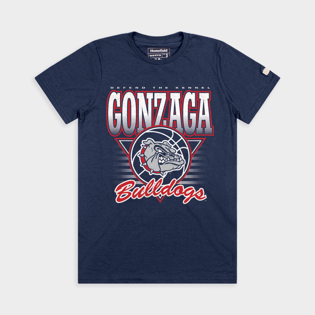 Gonzaga Bulldogs "Defend The Kennel" Retro Tee