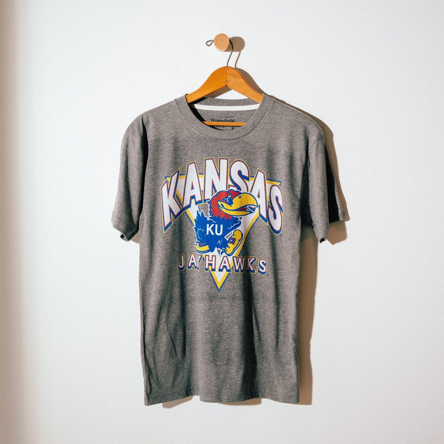 Retro Arched Kansas Jayhawks Tee