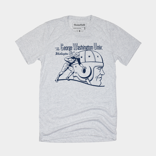 Vintage George Washington University Football Tee