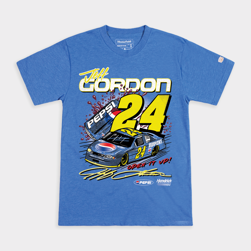 Hendrick Motorsports Jeff Gordon Pepsi Retro Tee