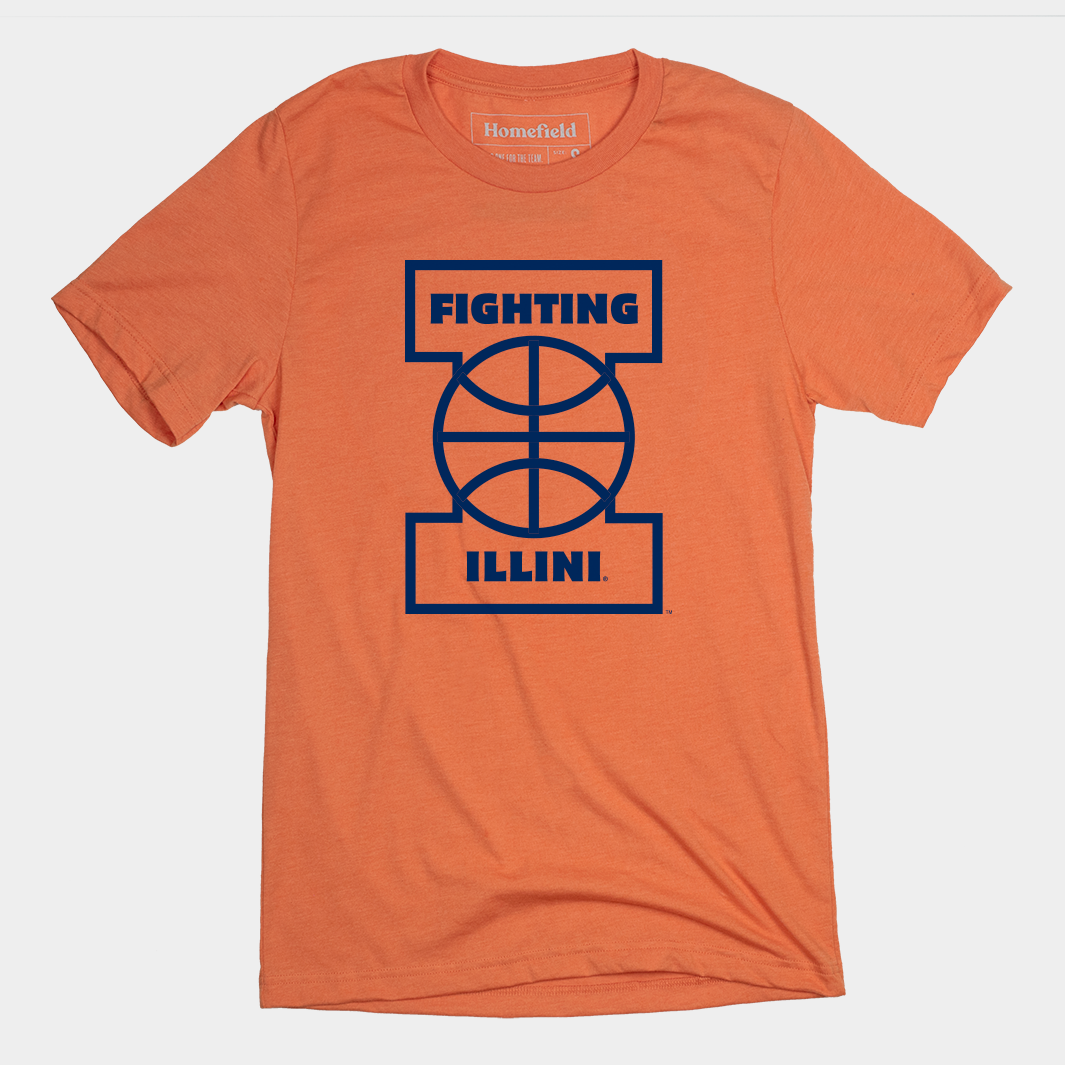 Vintage Fighting Illini Basketball Tee