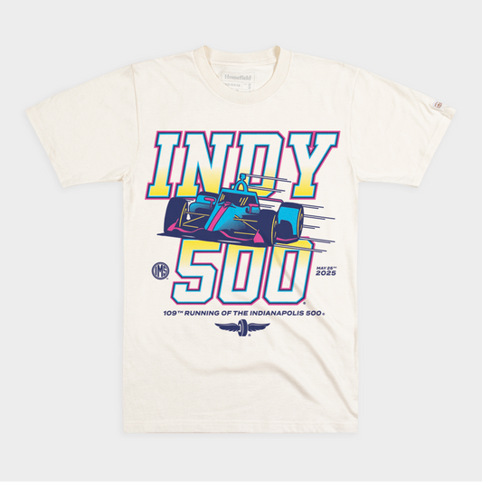109th Indianapolis 500 2025 Retro Tee