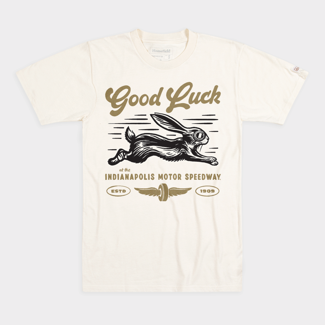 Indianapolis 500 "Good Luck" Rabbit Tee