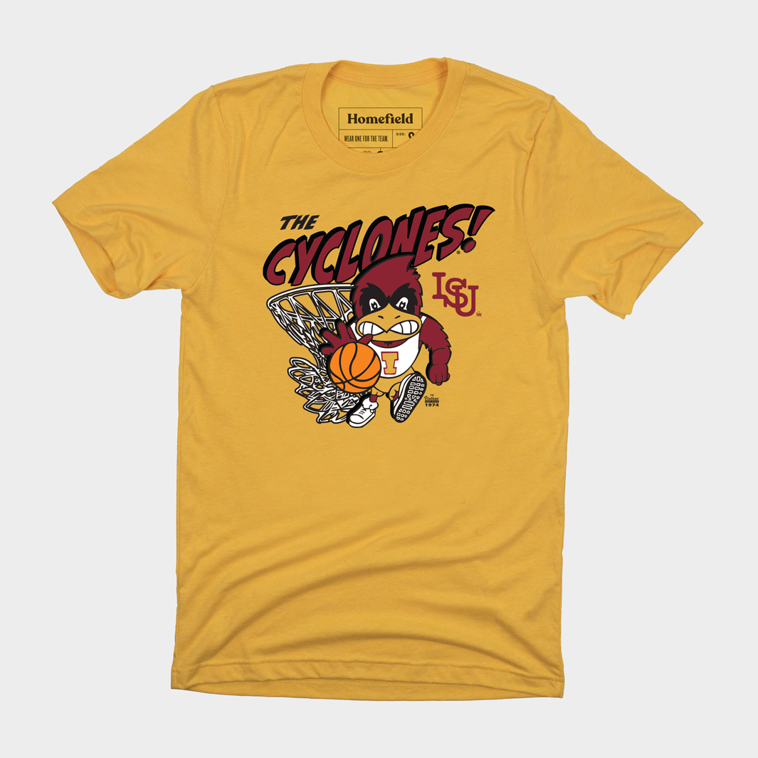 Vintage Cyclones Basketball Tee