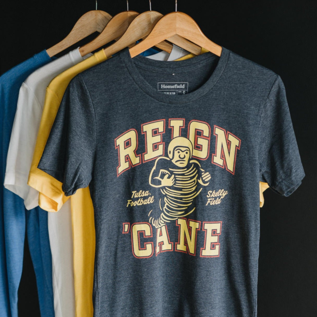 Tulsa Football "Reign 'Cane" Tee