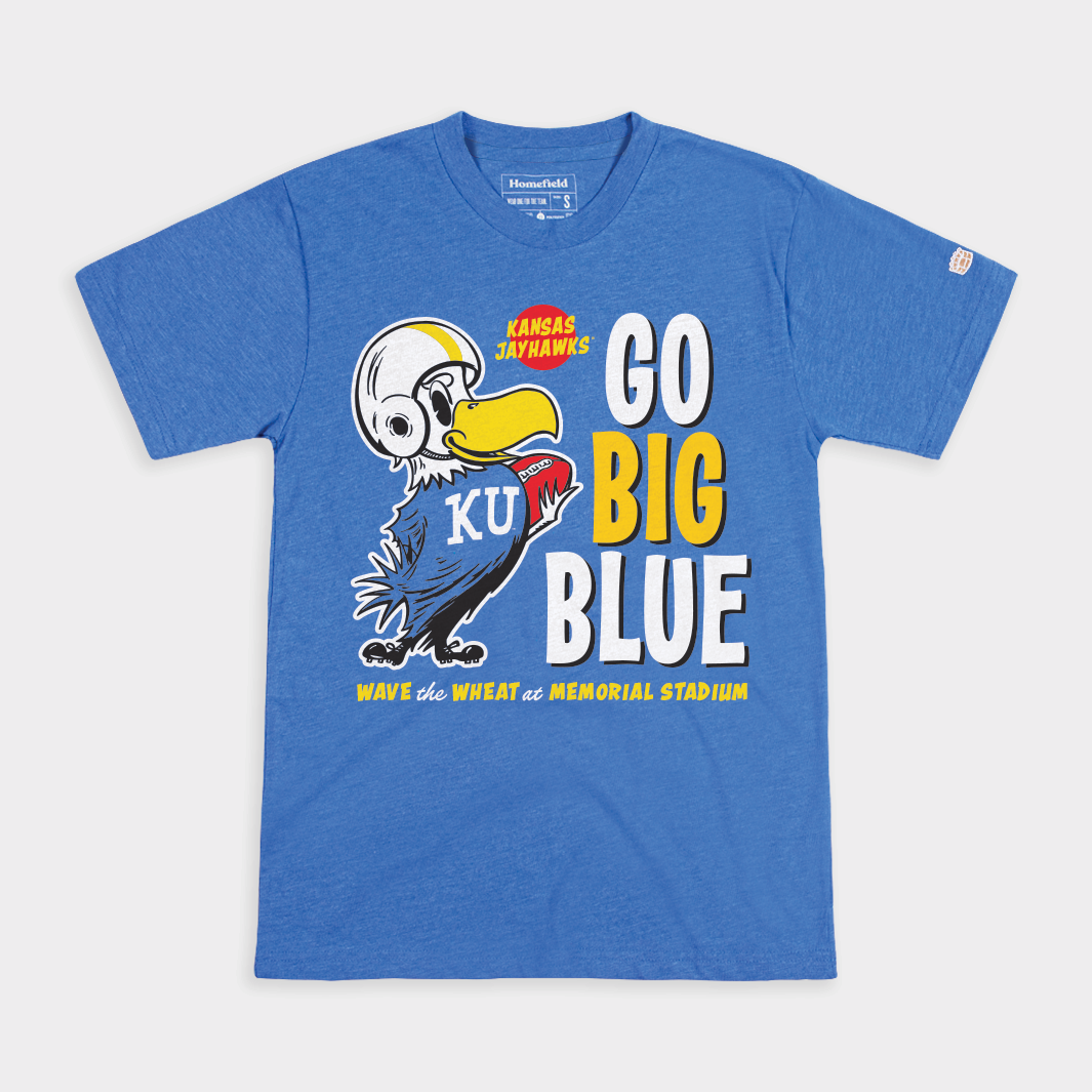 Kansas Football 1966 Vintage Tee