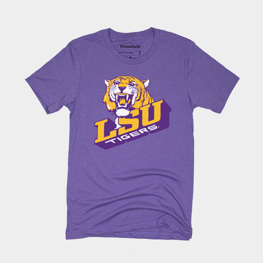 Vintage LSU Tigers 1980s Logo Tee
