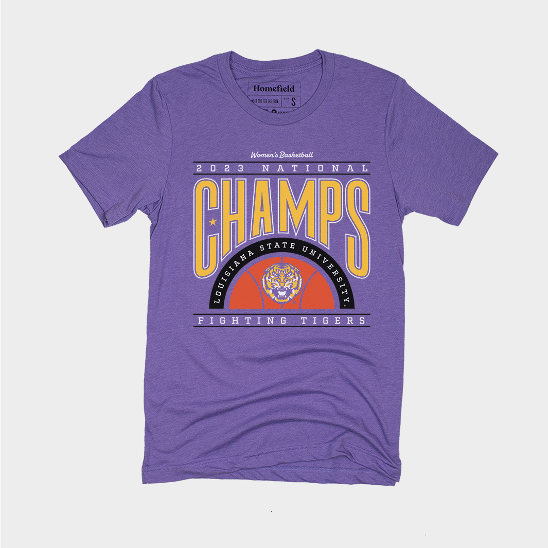 LSU Women's Basketball 2023 Champs Tee