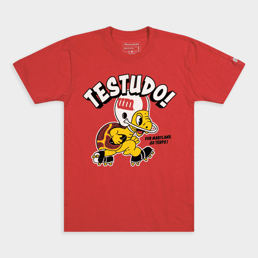 Vintage Maryland Logo Testudo Football Tee