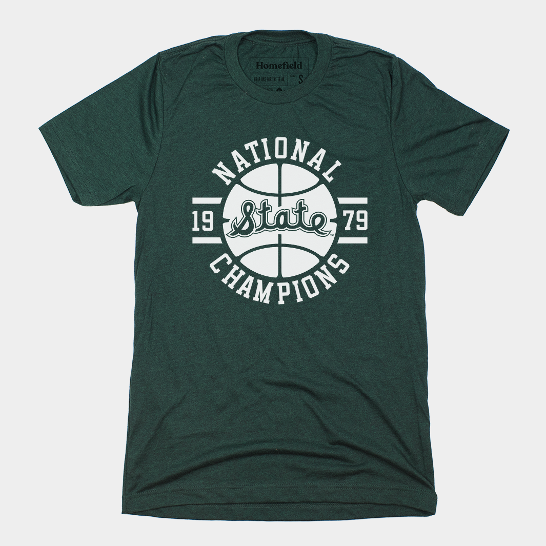 Michigan State Basketball 1979 National Champions Tee