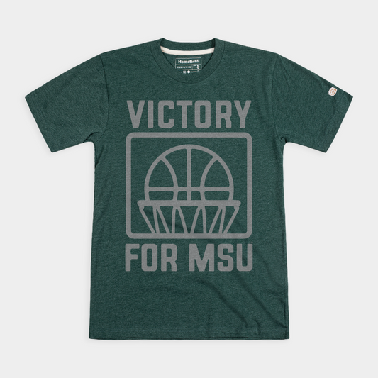 "Victory for MSU" Basketball Tee