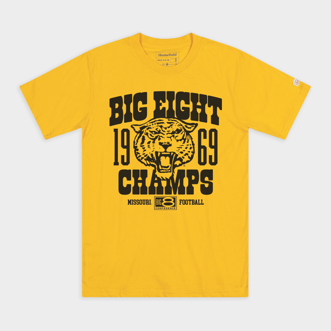Missouri Football 1969 Big Eight Champs Tee