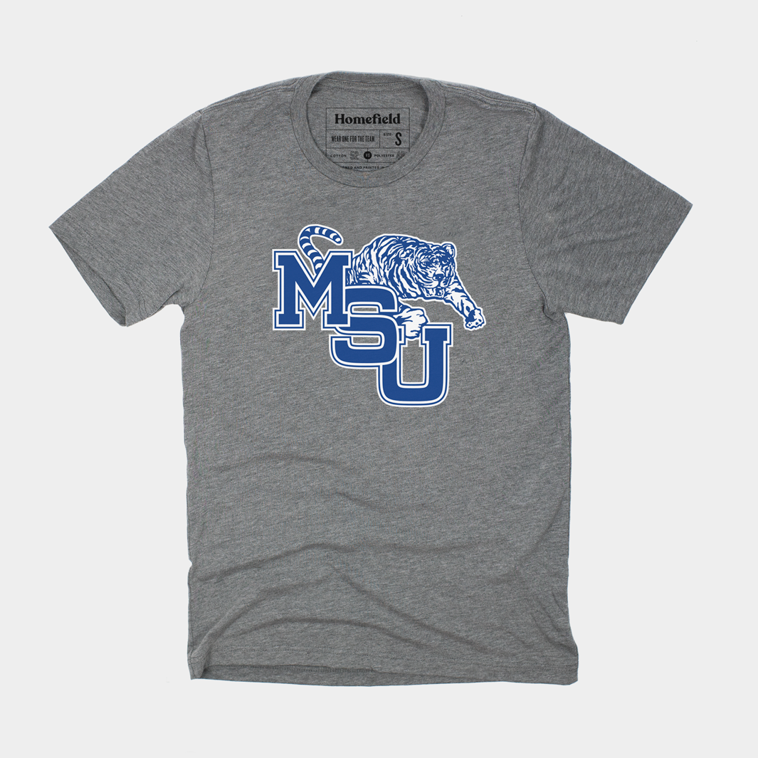 Vintage MSU Tigers Logo Tee