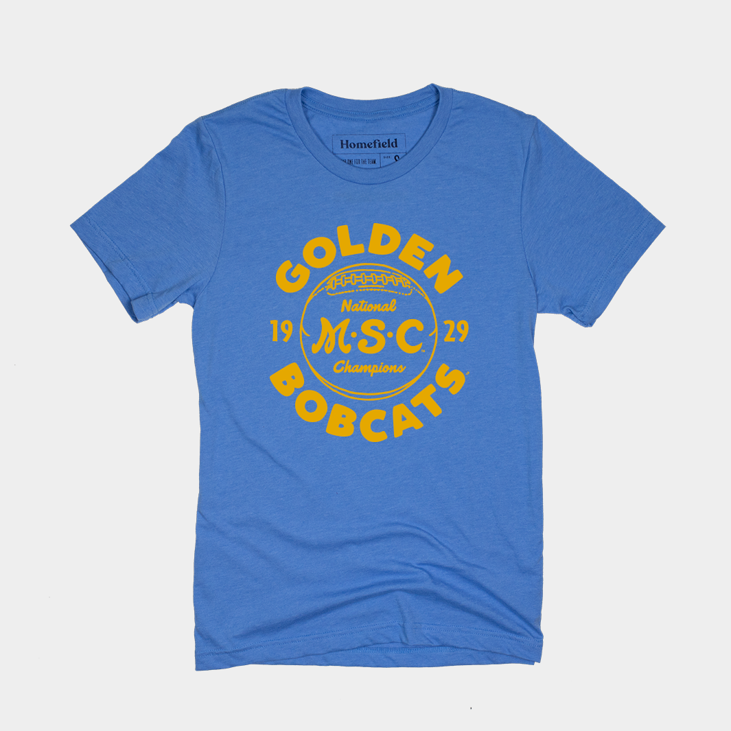 Vintage Montana State Golden Bobcats Tee