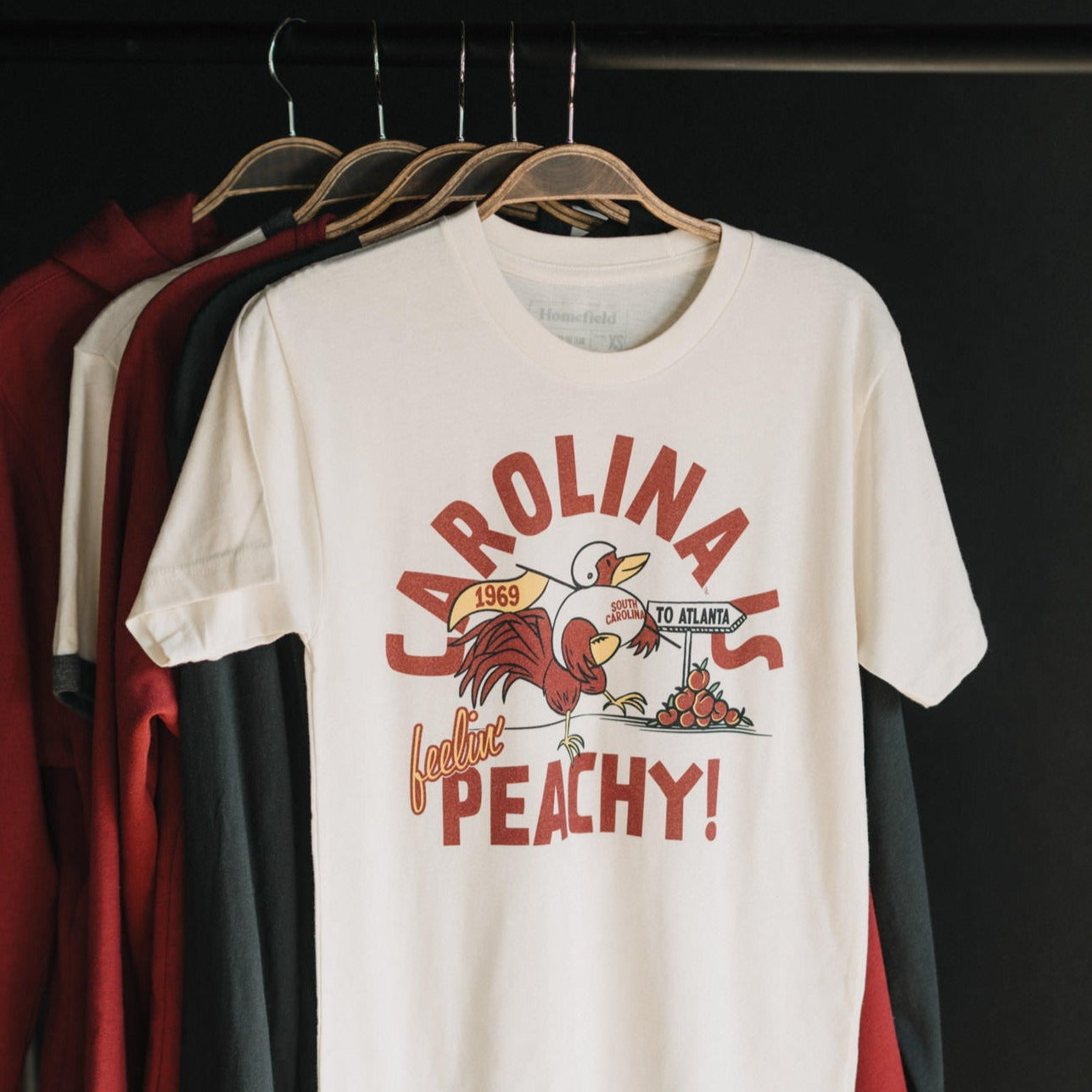 "Carolina is Peachy" 1969 Football Tee