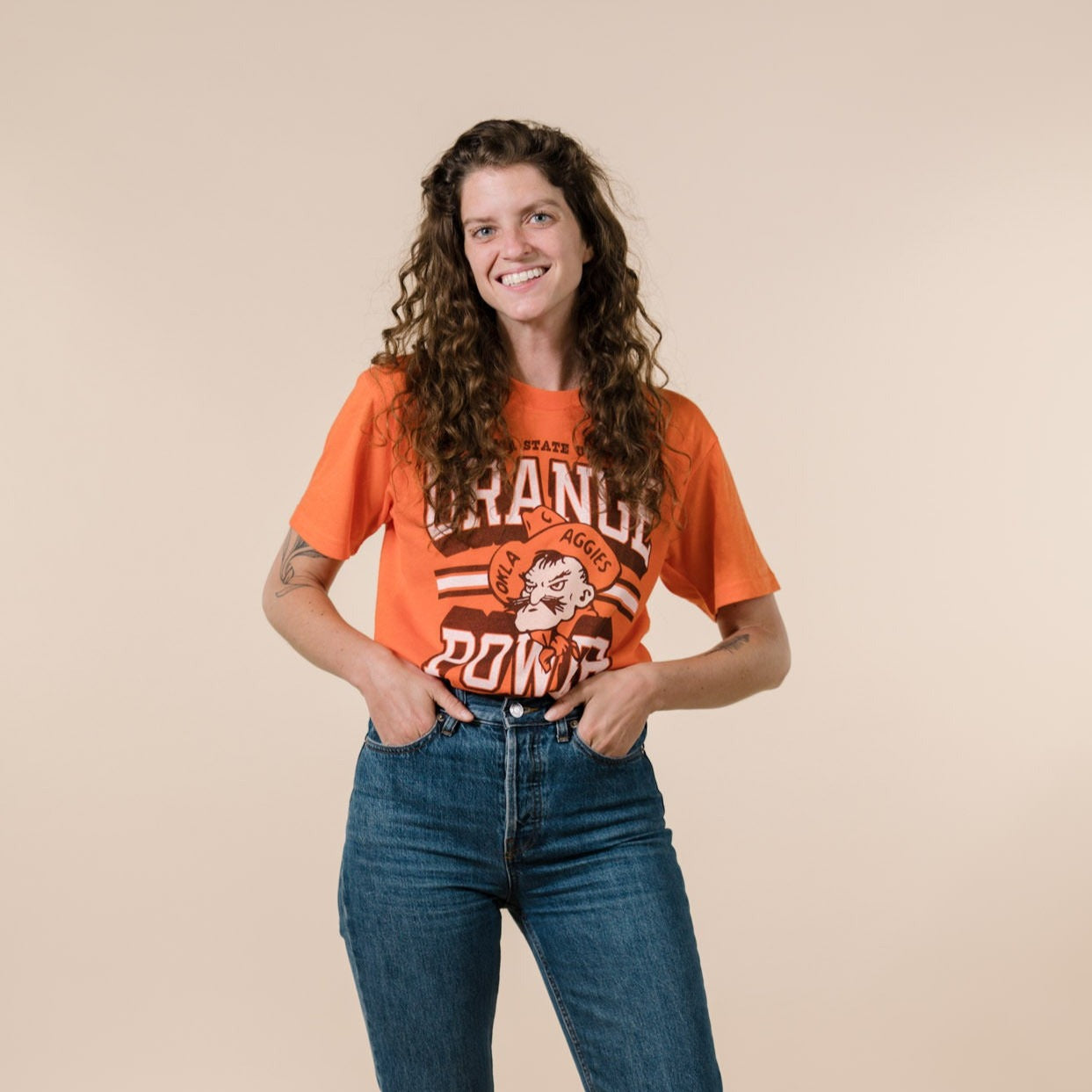 Oklahoma State Cowboys Orange Power Tee