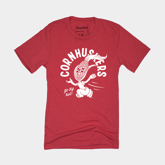 Vintage 1950s Cornhuskers Mascot Tee