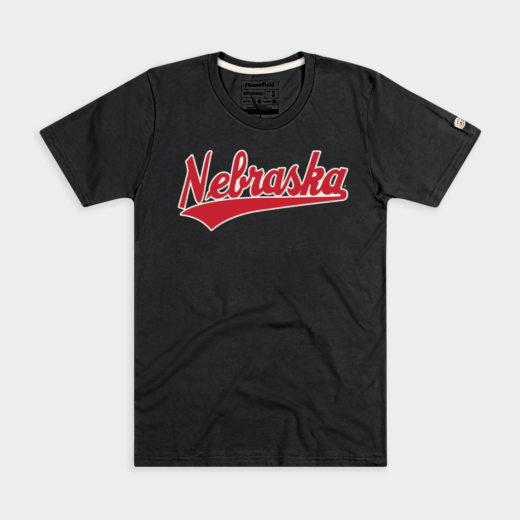 Nebraska Volleyball Script Tee