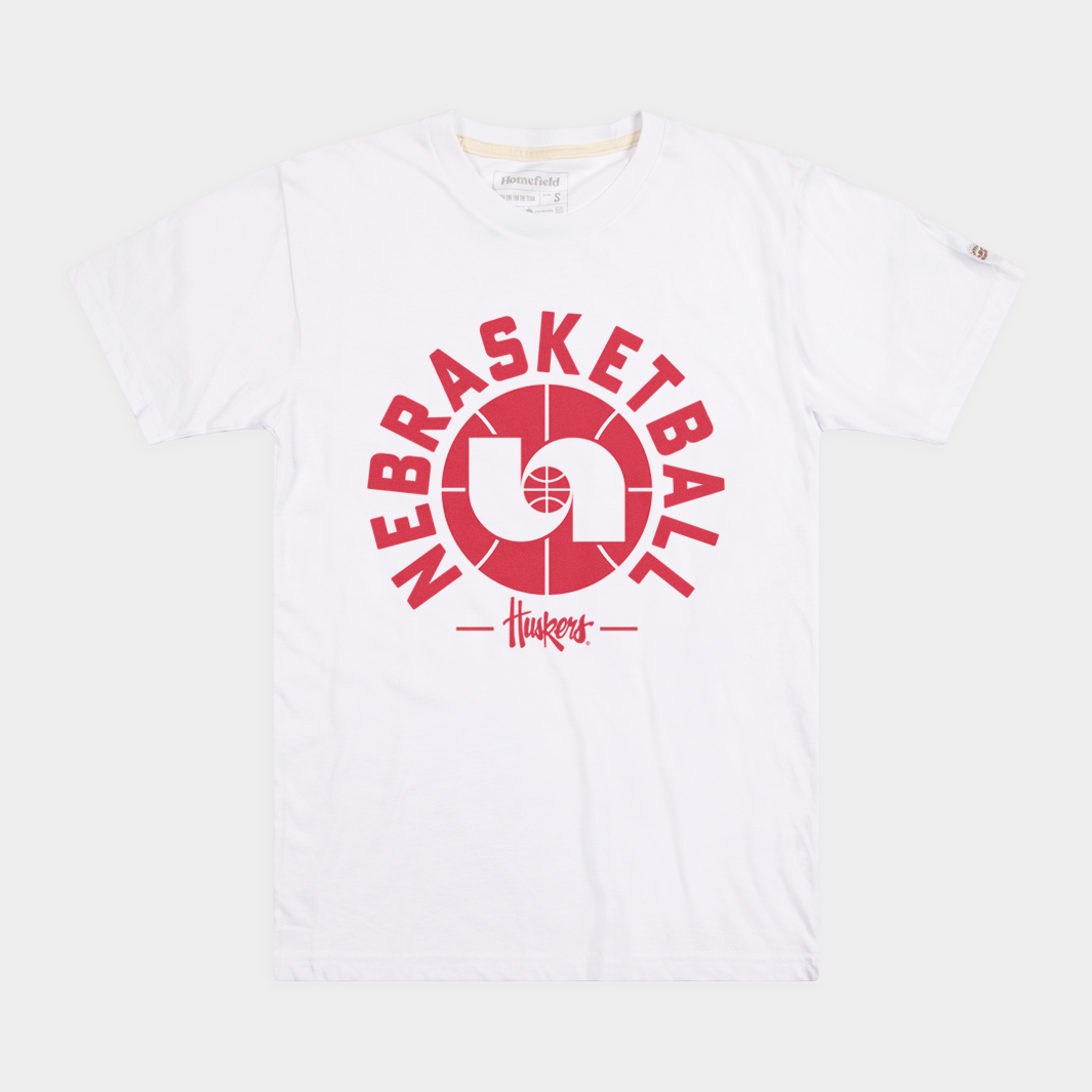 Nebraska Cornhuskers "Nebrasketball" Tee