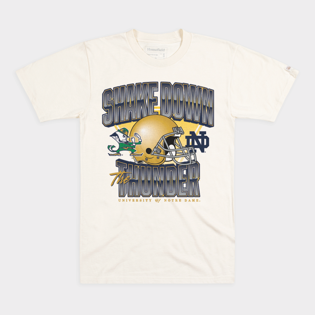 Notre Dame "Shake Down the Thunder" Tee