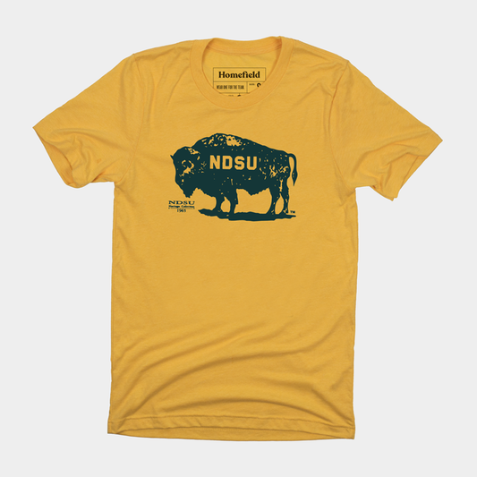 Vintage 1963 NDSU Standing Bison Tee