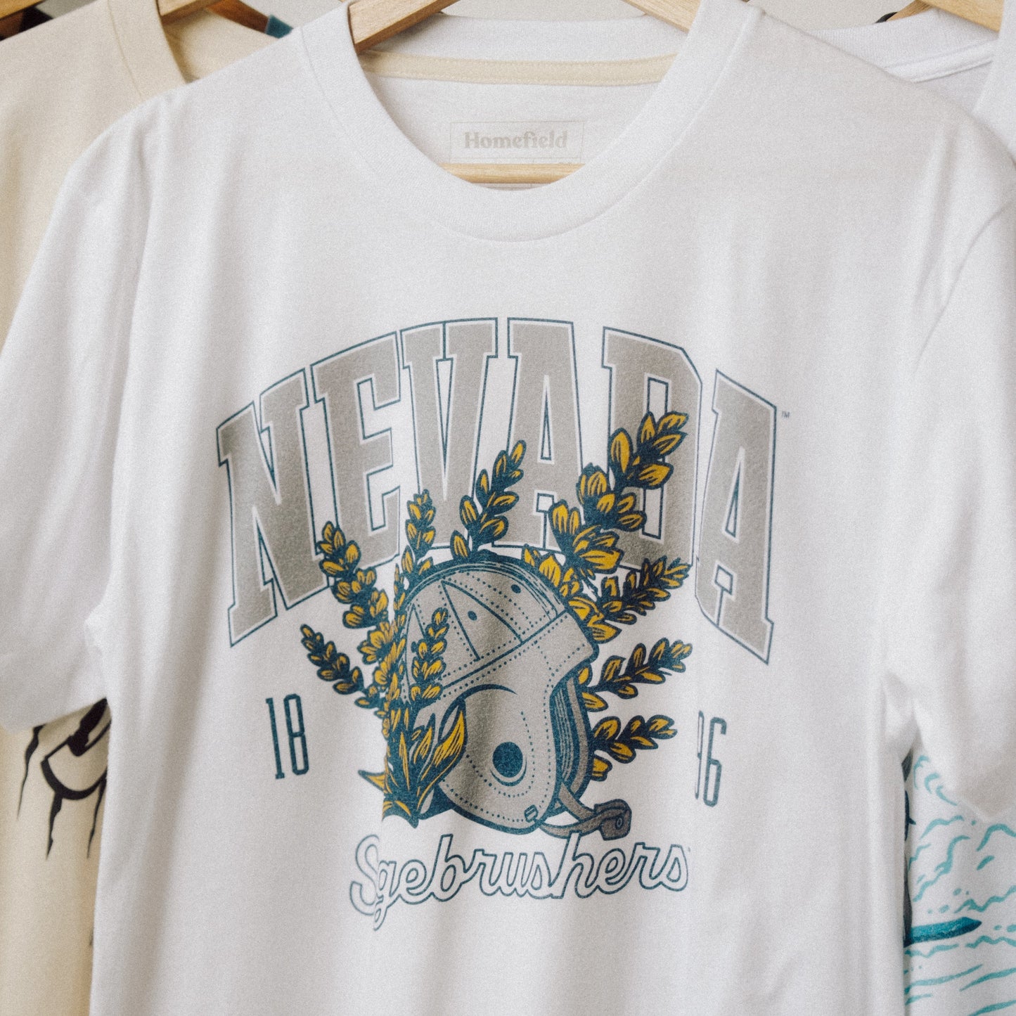 Nevada Football Est. 1896 Sagebrushers Retro Tee