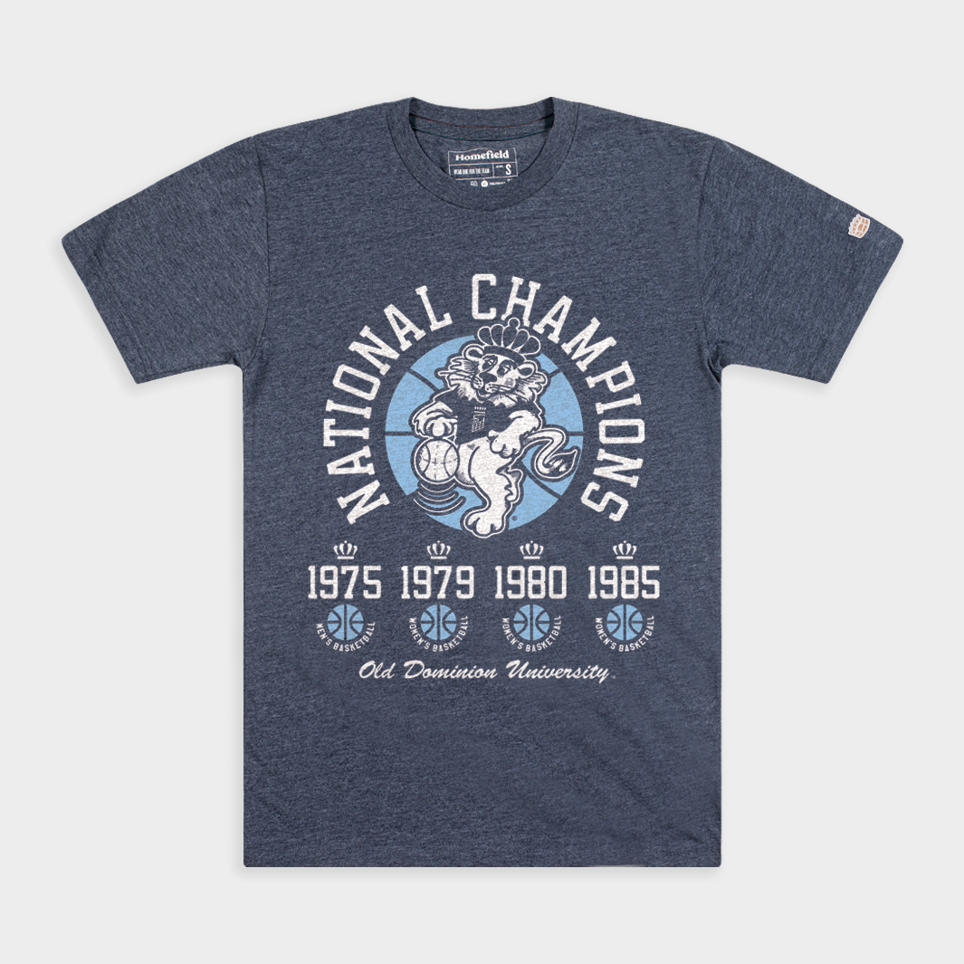ODU Men's and Women's Basketball Championships Anniversary Tee