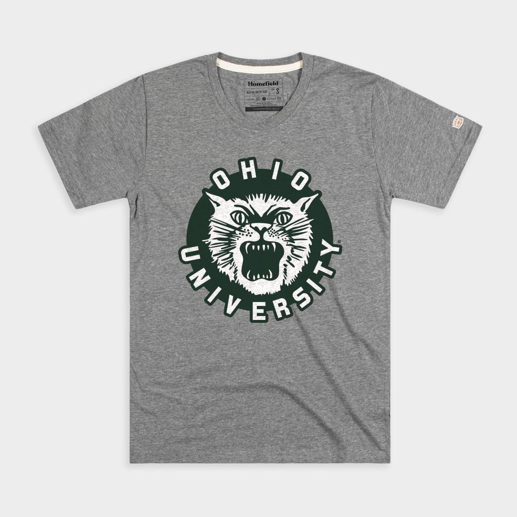 Vintage Ohio Bobcats Logo Shirt