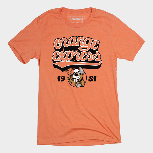 Vintage “Orange Express” 1981 OSU Basketball Tee