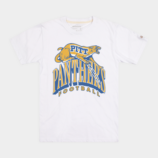 Vintage Pitt Panthers Football Logo Tee