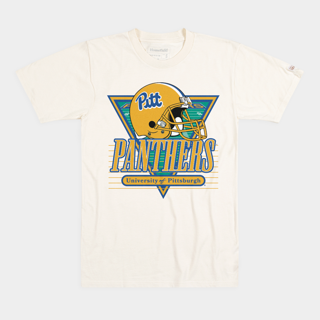 Pitt Panthers Classic Football Helmet Tee