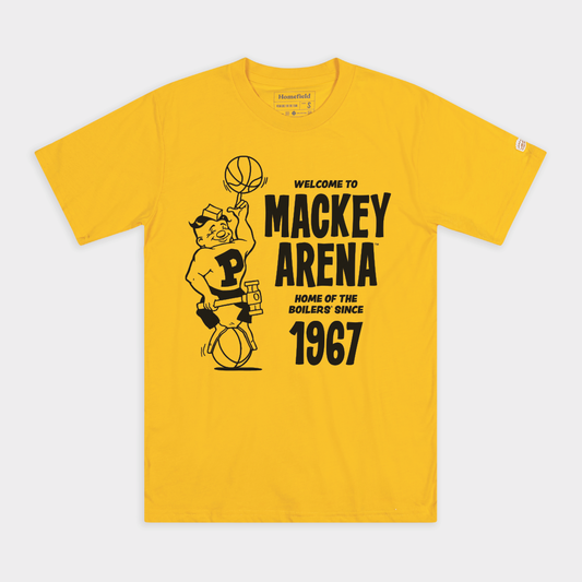 Vintage 1970s Purdue Pete Mackey Arena Tee